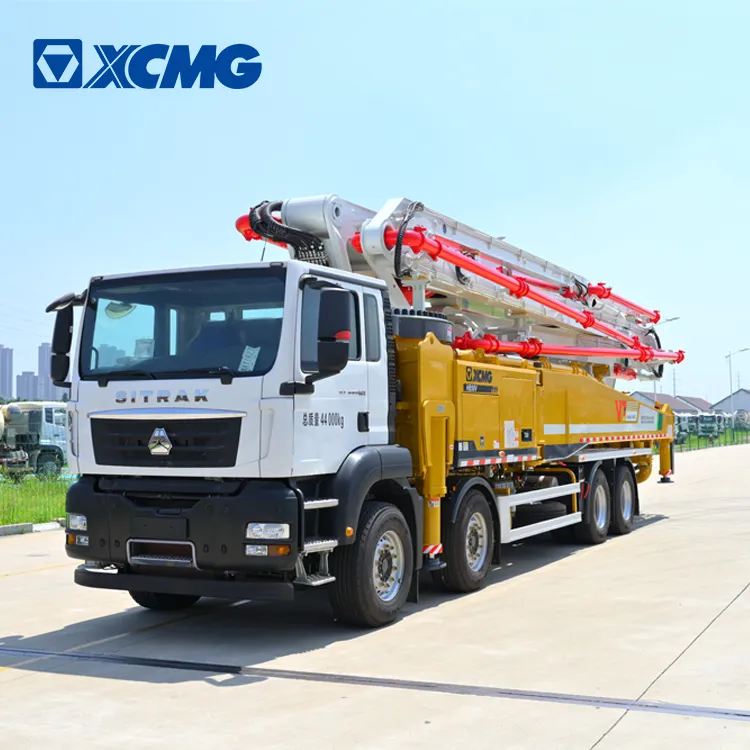 XCMG official new with sitrak chassis China 58m concrete pump truck HB58V price